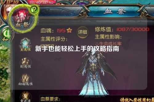 新手也能轻松上手的攻略指南
