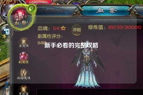 新手必看的完整攻略