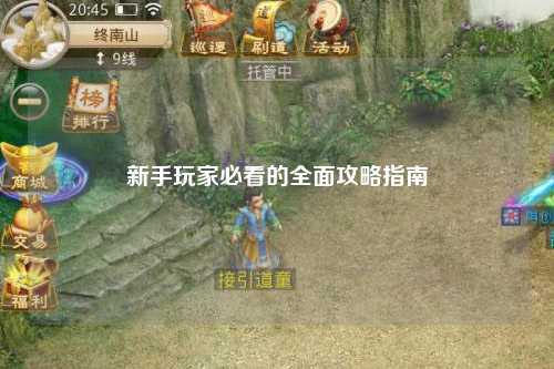 新手玩家必看的全面攻略指南