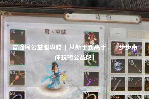 冒险岛公益服攻略 | 从新手到高手,一步步带你玩转公益服!