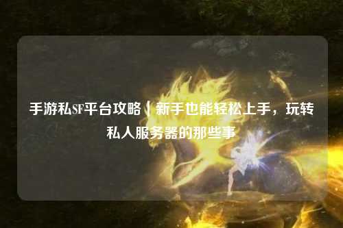 手游私SF平台攻略|新手也能轻松上手,玩转私人服务器的那些事