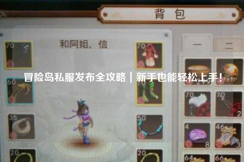 冒险岛私服发布全攻略|新手也能轻松上手!