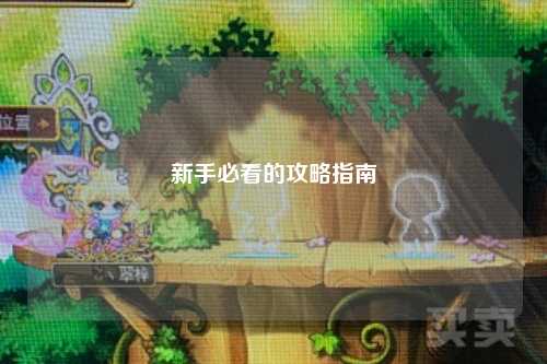 新手必看的攻略指南