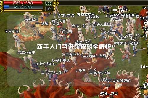 新手入门与进阶攻略全解析