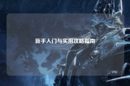 新手入门与实用攻略指南