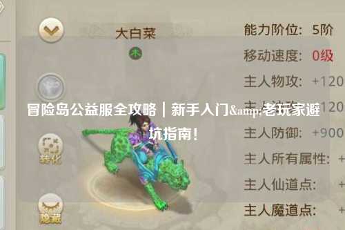 冒险岛公益服全攻略|新手入门&老玩家避坑指南!