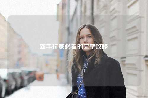 新手玩家必看的完整攻略