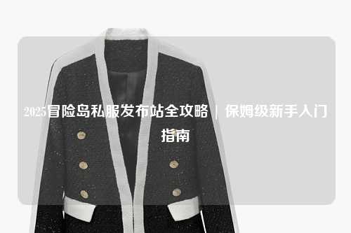 2025冒险岛私服发布站全攻略 | 保姆级新手入门指南