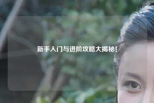 新手入门与进阶攻略大揭秘!