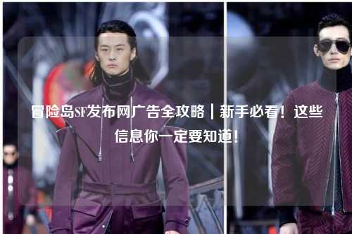 冒险岛SF发布网广告全攻略|新手必看!这些信息你一定要知道!