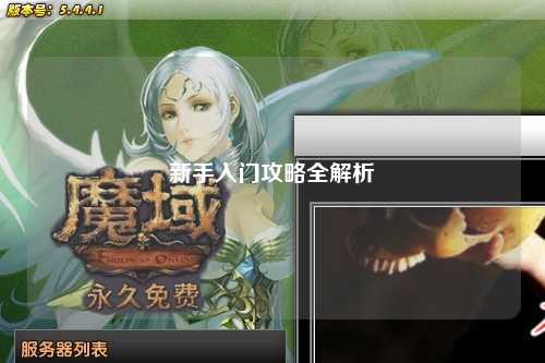 新手入门攻略全解析