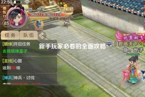 新手玩家必看的全面攻略
