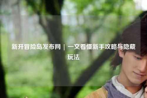新开冒险岛发布网 | 一文看懂新手攻略与隐藏玩法
