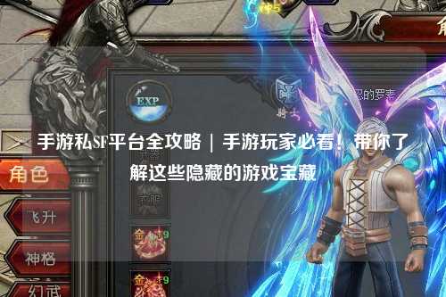 手游私SF平台全攻略 | 手游玩家必看!带你了解这些隐藏的游戏宝藏
