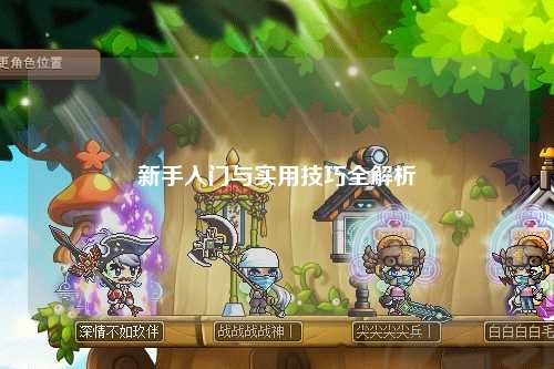 新手入门与实用技巧全解析