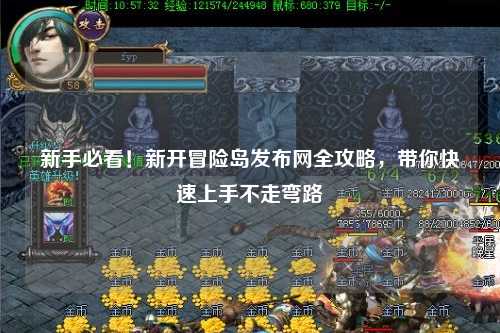 新手必看!新开冒险岛发布网全攻略,带你快速上手不走弯路
