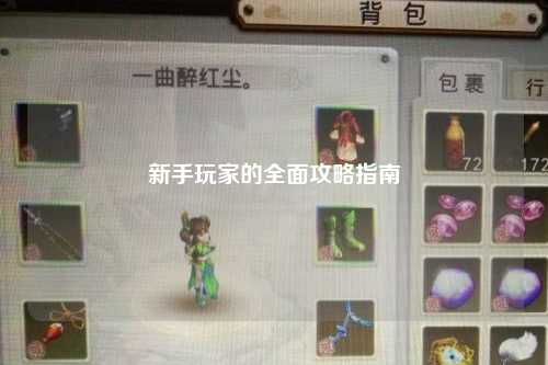 新手玩家的全面攻略指南