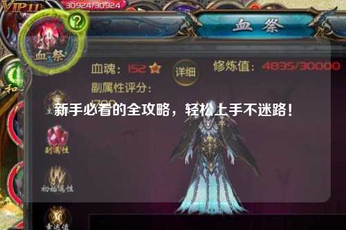 新手必看的全攻略,轻松上手不迷路!