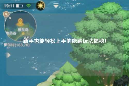 新手也能轻松上手的隐藏玩法揭秘!