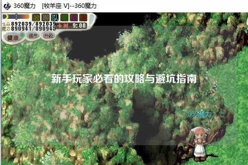新手玩家必看的攻略与避坑指南