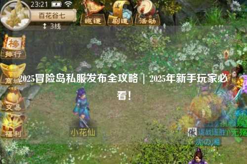 2025冒险岛私服发布全攻略 | 2025年新手玩家必看!