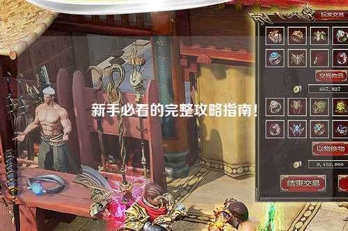 新手必看的完整攻略指南!