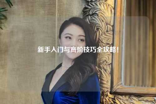 新手入门与高阶技巧全攻略!