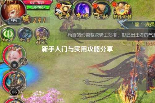 新手入门与实用攻略分享