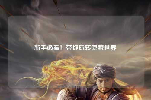 新手必看!带你玩转隐藏世界