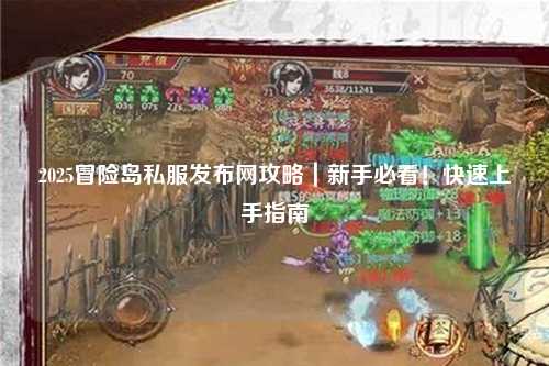 2025冒险岛私服发布网攻略|新手必看!快速上手指南