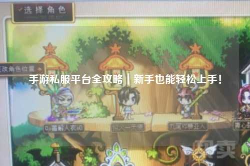 手游私服平台全攻略|新手也能轻松上手!