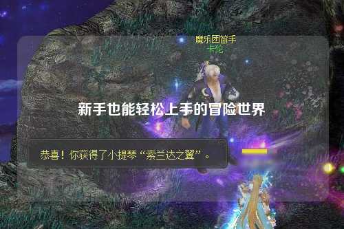 新手也能轻松上手的冒险世界