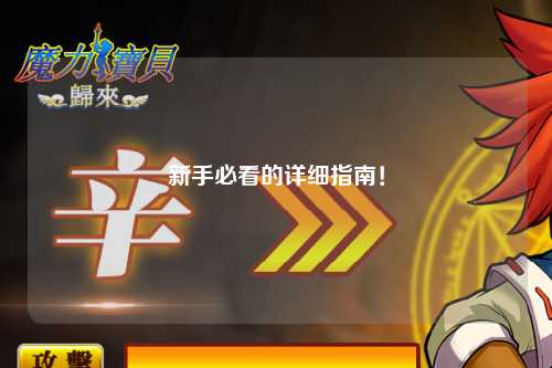 新手必看的详细指南!